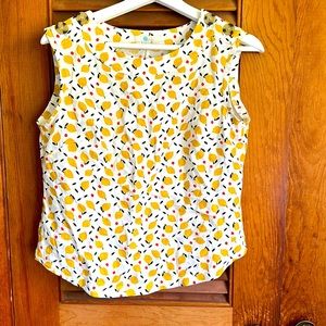 Boden Lemons tank top, 2P. Never worn.